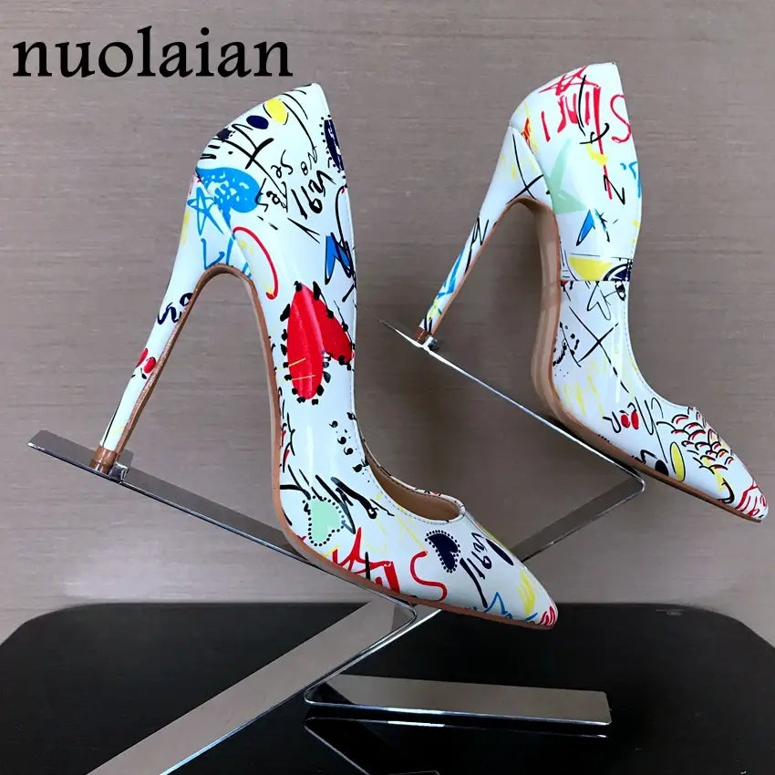 8/10/12CM Point Toe High Heels Womens Pumps Sexy Platform High Heel Shoes Woman Wedding Heels Super High Party Sandals Women