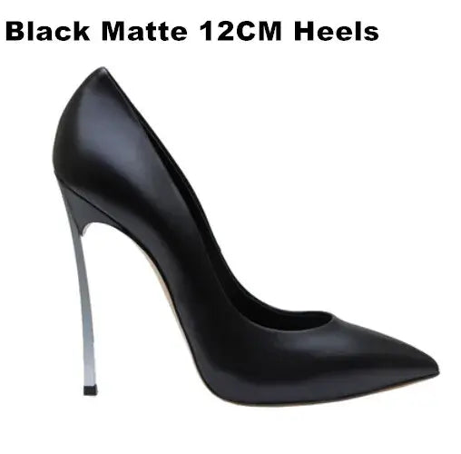 Women Shoes High Heels Women Pumps Stiletto 10CM Heels Sexy Shoes Woman High Heels Patent Leather Pointed Toe High Heels B-0029