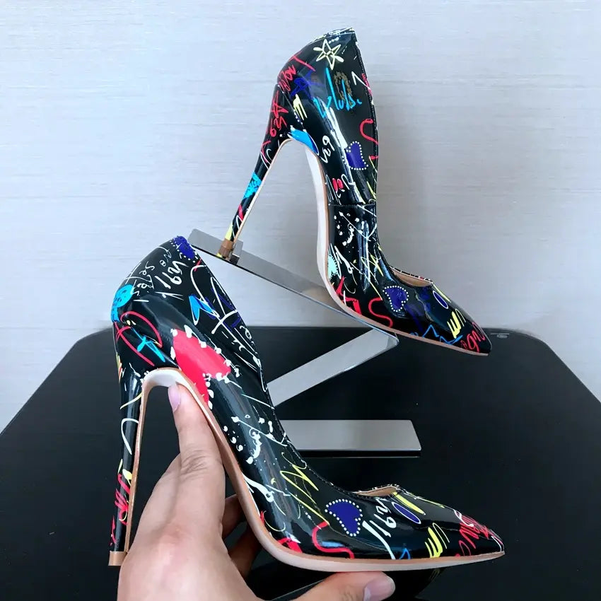 8/10/12CM Point Toe High Heels Womens Pumps Sexy Platform High Heel Shoes Woman Wedding Heels Super High Party Sandals Women