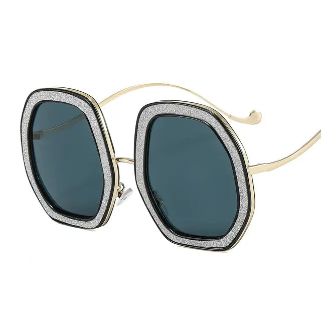 New Fashion Irregular Round Sunglasses For Women Men Rereo Luxury Oversized Frame Sun Glasses Brand Quality Shades UV400 Eyeglas