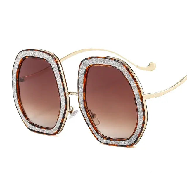 New Fashion Irregular Round Sunglasses For Women Men Rereo Luxury Oversized Frame Sun Glasses Brand Quality Shades UV400 Eyeglas