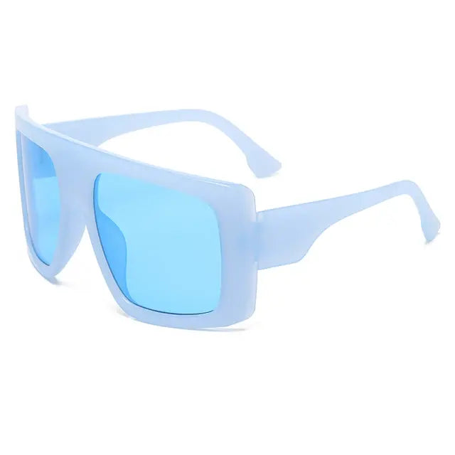 Oversized Punk Cycling Square Sunglasses Y2K Unique Men Trendy Goggle Driving Riding Sun Glasses Brand Outdoor New Eyewear UV400